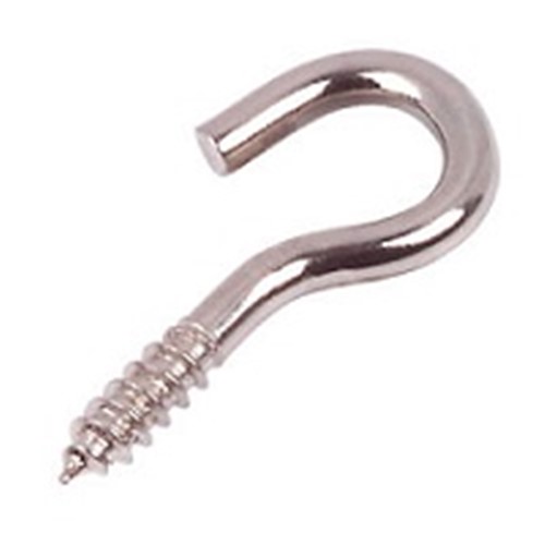 Steel Screw Hook 75in. pack of 2