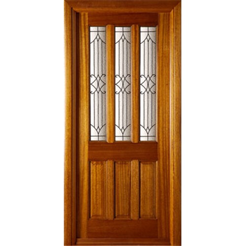 Mahogany Chateau Grill Exterior Door