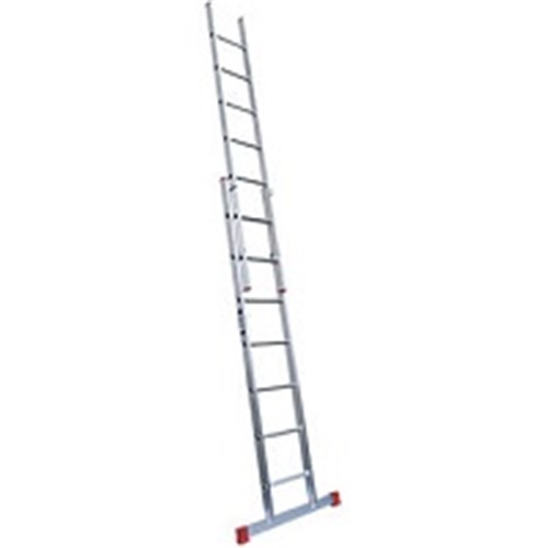 12 rung aluminum ladder