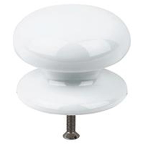 43in. Victorian porcelain knob pack of 5