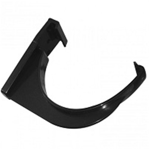 Osma Roundline Black Gutter Joint Bracket
