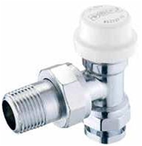 BOSS Chrome plated angled lock shield valve concealed adjustment