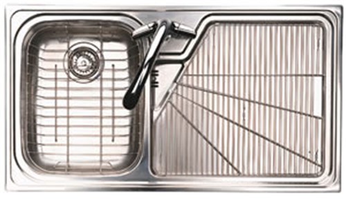 Lausanne 1.0 Bowl Stainless Steel 900in. x 500in.