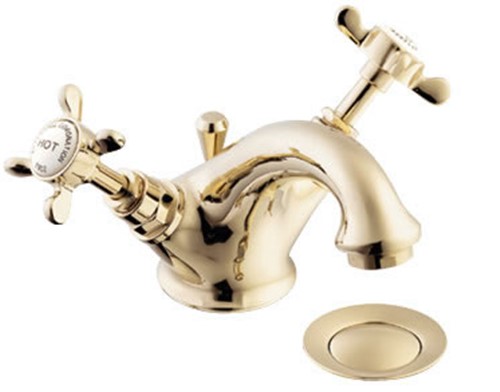 Coronation Mono Basin Mixer with Pop-Up Waste
