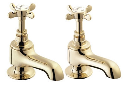 Coronation Bath Taps (Long Spout)