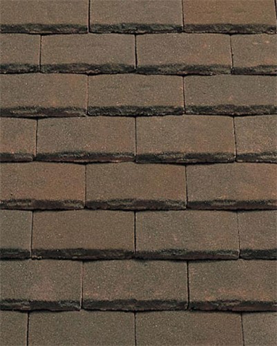 Downland Plain Tile Woodland Brown 21
