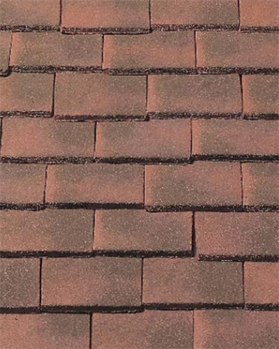 Heathland Plain Tile Sunset 24