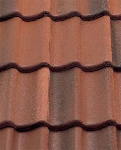 Landmark Double Pantile Terracotta Brindle 43
