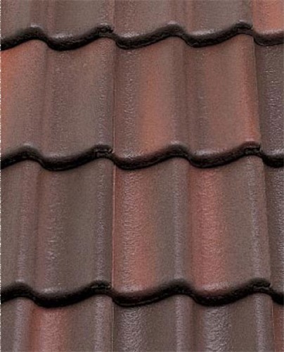Landmark Double Pantile Brown Brindle 44