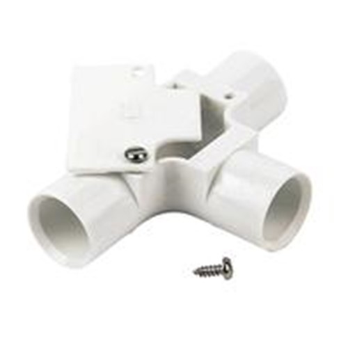 20in. PVC inspection tee