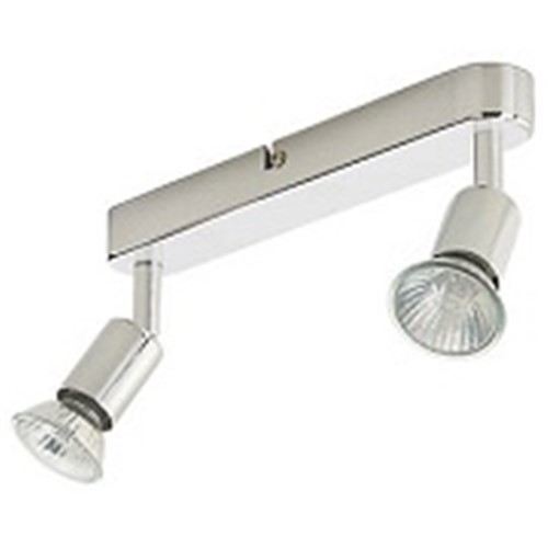 Chrome tiltable with 50w HiSpot E550 mains voltage halogen lamp