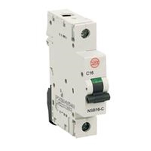 Wylex 16A Type C 6kA SP MCB