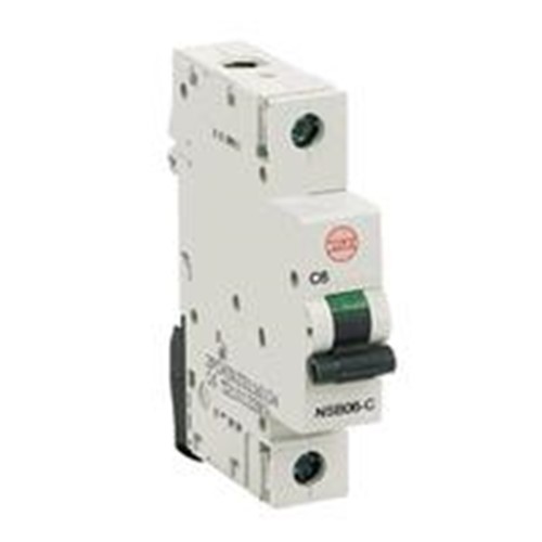 Wylex 6A Type C 6kA SP MCB