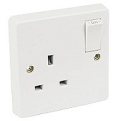 Crabtree 13A 1G DP Switched Socket
