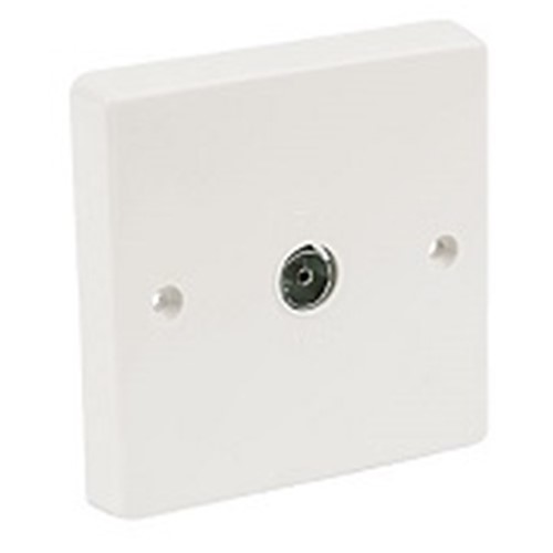 Crabtree 1G TV/FM Socket