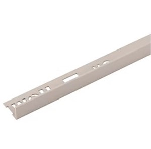 Supa Contract Aluminium Tile Trim 10ft White