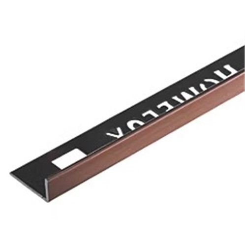 Supa Contract Aluminium Tile Trim 10ft Copper