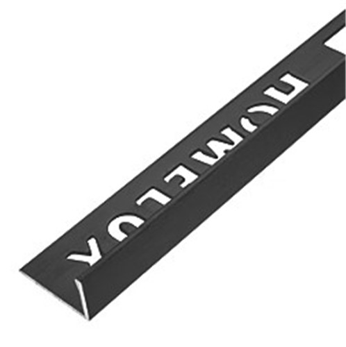 Supa Contract Aluminium Tile Trim 10ft Black