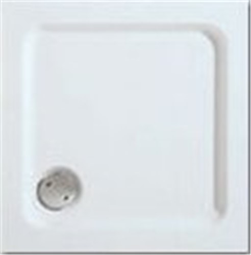 White Shower Tray With Skirt