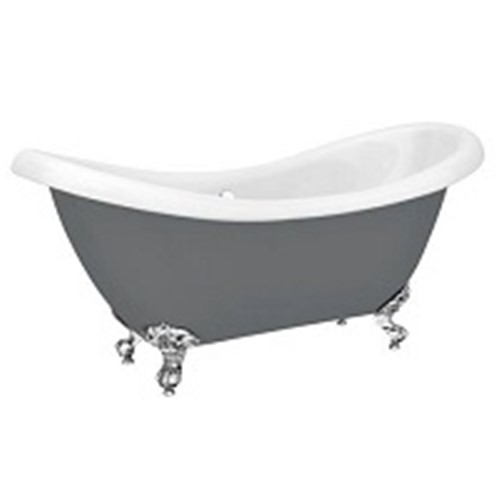 Sandringham Roll Top Bath with cast iron feet