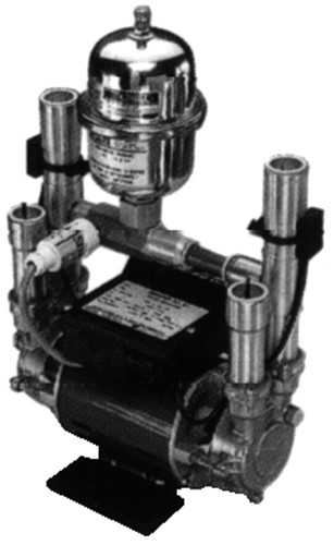Monsoon 1.5 Bar Twin Negative Head Pump